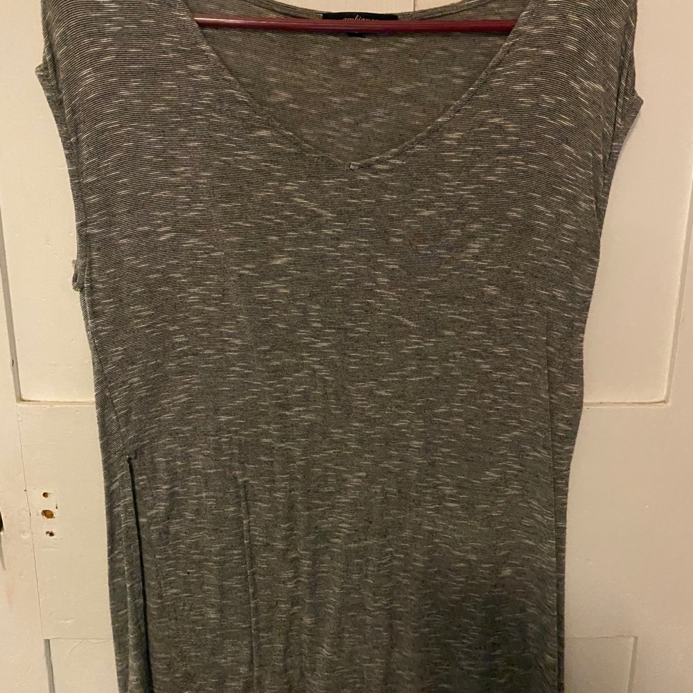Dressy grey blouse